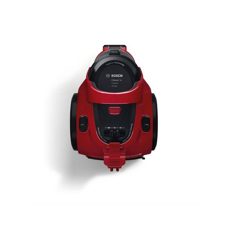 Podlahový vysavač Bosch Cleann´n BGC05AAA2 červený