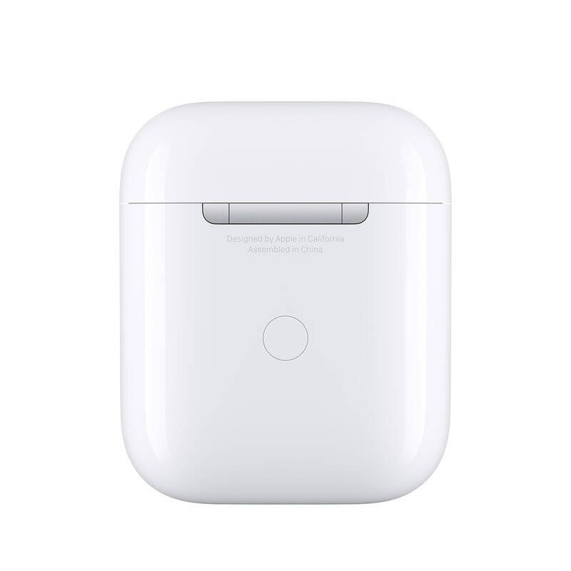 Pouzdro Apple pro AirPods, bezdrátové nabíjení bílé