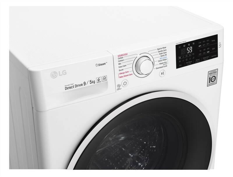 Pračka se sušičkou LG F94J6VG0W bílá