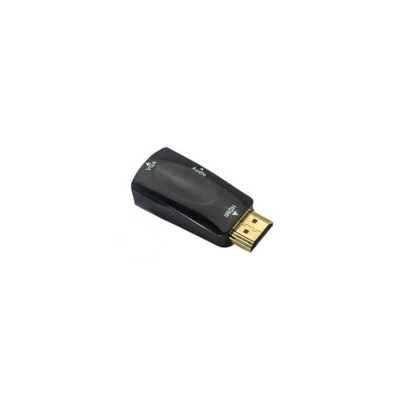 Redukce PremiumCord HDMI VGA černá, Redukce, PremiumCord, HDMI, VGA, černá