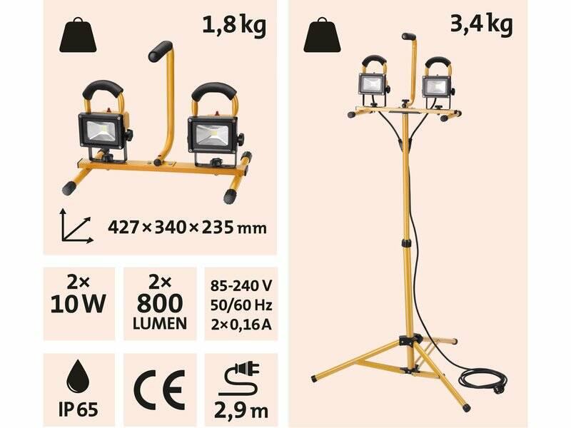 Reflektor EXTOL LIGHT 43281
