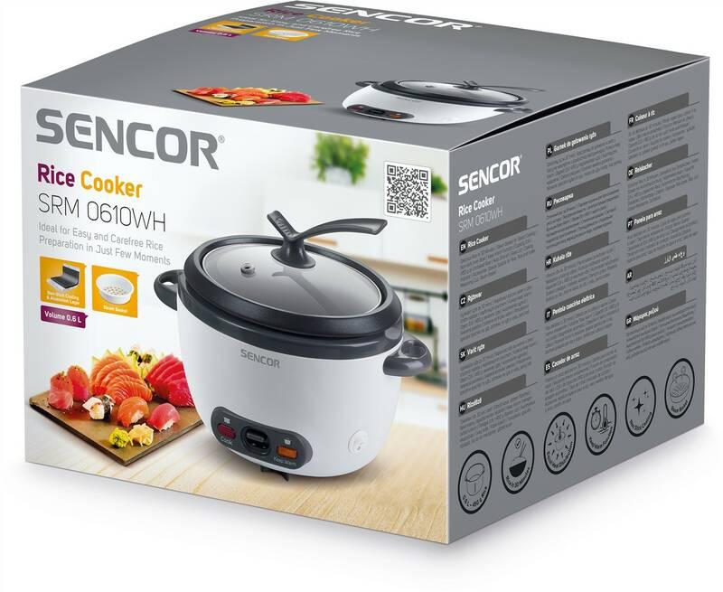Rýžovar Sencor SRM 0610WH bílý
