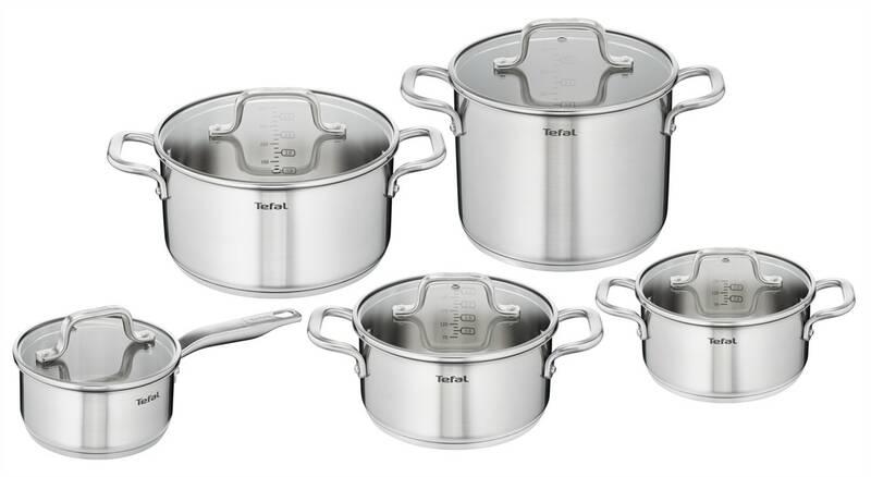 Sada hrnců Tefal Virtuoso E492SA551, 10 ks