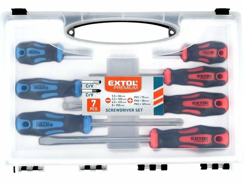 Sada šroubováků EXTOL PREMIUM 7 ks, 8819257