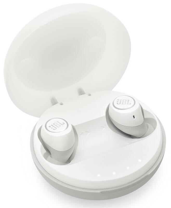 Sluchátka JBL Free bílá
