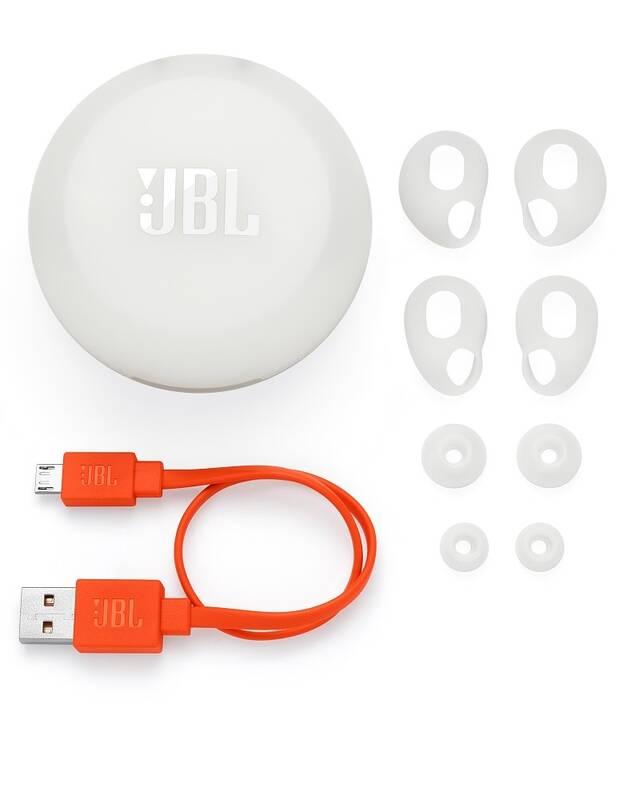 Sluchátka JBL Free bílá
