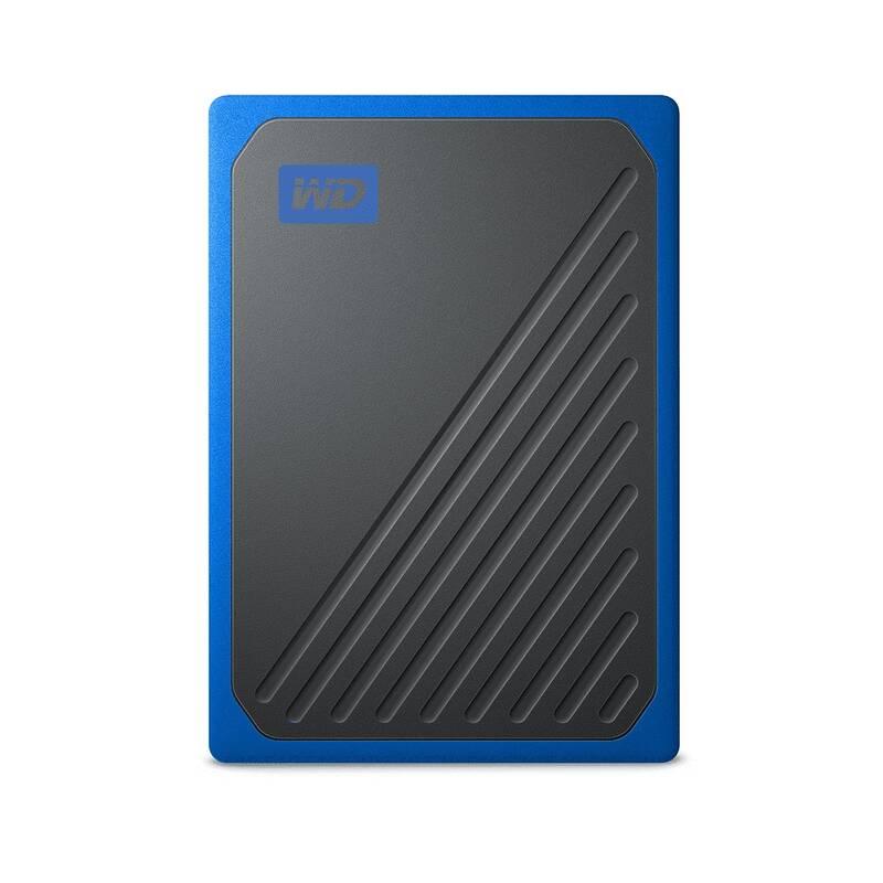 SSD externí Western Digital My Passport Go 1TB modrý