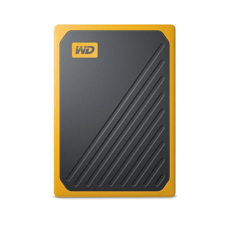 SSD externí Western Digital My Passport Go 512GB žlutý
