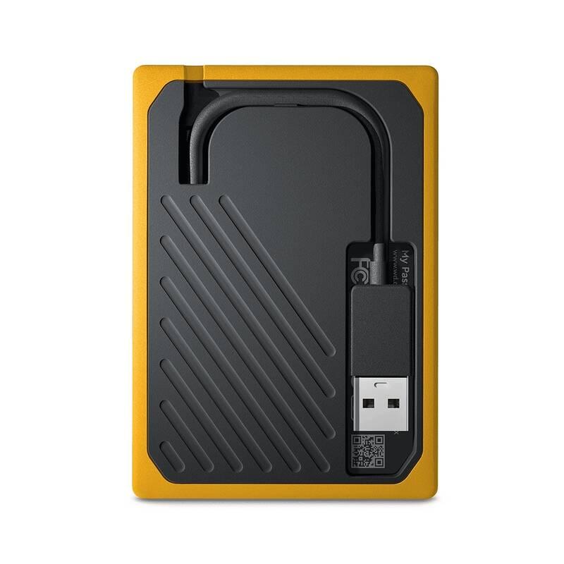 SSD externí Western Digital My Passport Go 512GB žlutý, SSD, externí, Western, Digital, My, Passport, Go, 512GB, žlutý