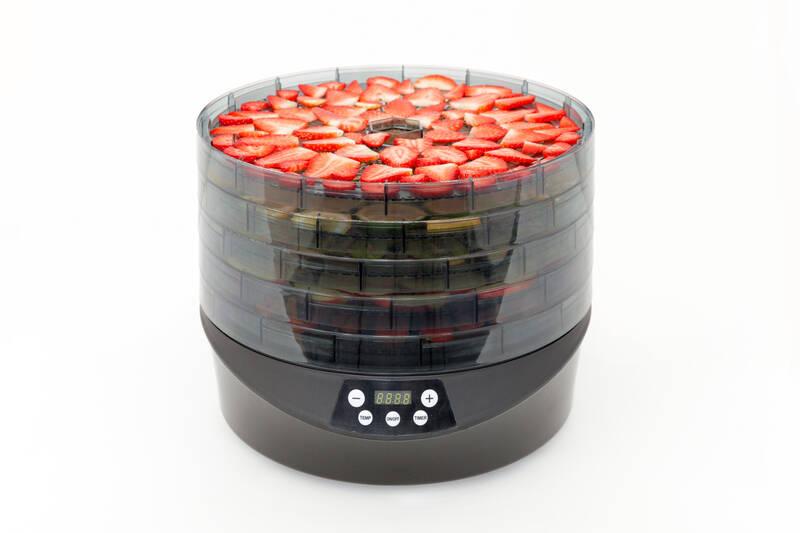 Sušička ovoce Maxxo Roto dry černá