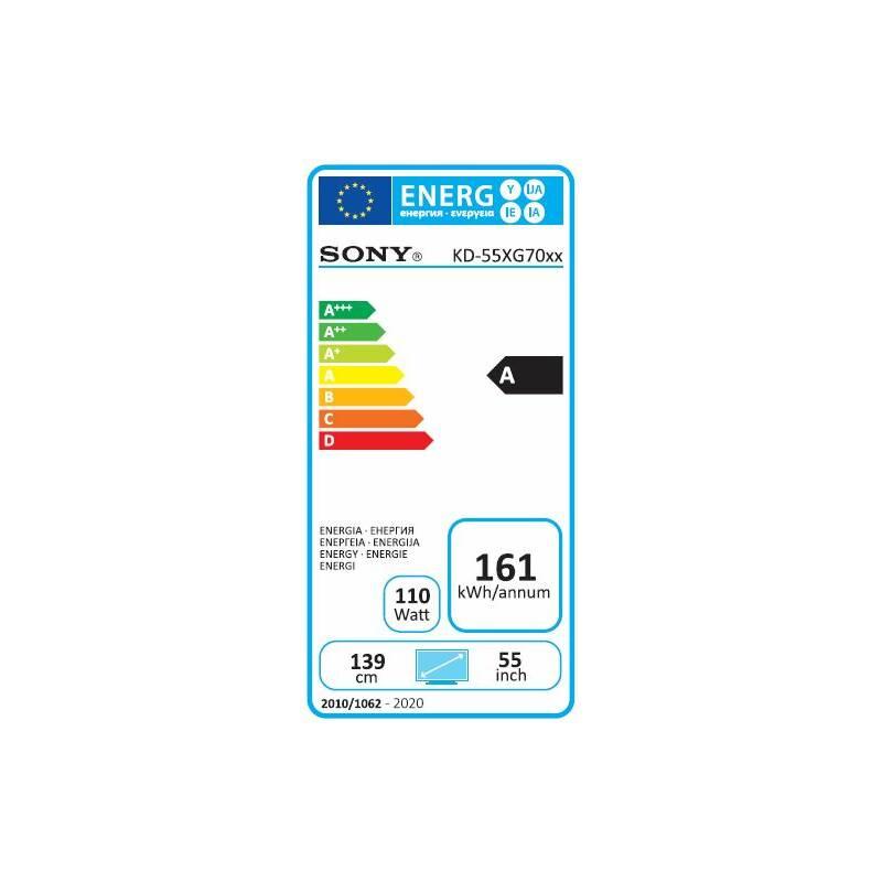 Televize Sony KD-55XG7005 černá