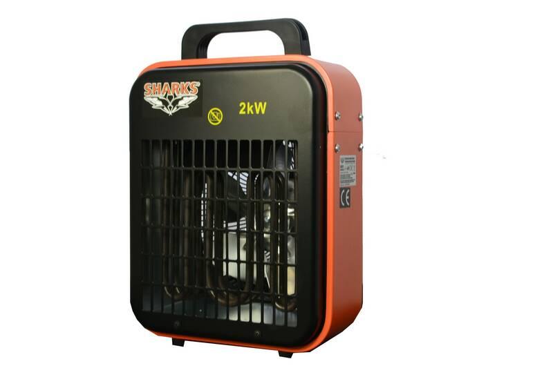 Teplovzdušný ventilátor Sharks BGP1402-02