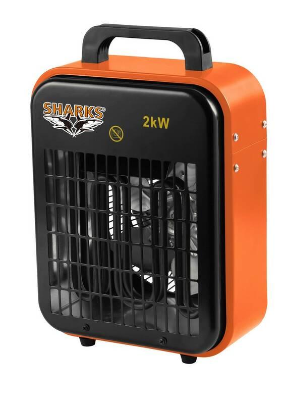 Teplovzdušný ventilátor Sharks BGP1402-02