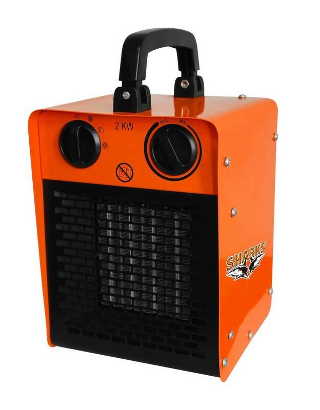 Teplovzdušný ventilátor Sharks BGP1703-02