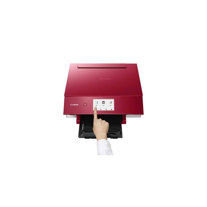 Tiskárna multifunkční Canon PIXMA TS8252 červené