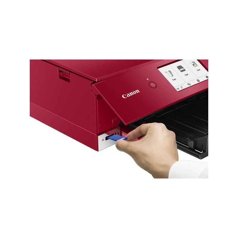 Tiskárna multifunkční Canon PIXMA TS8252 červené