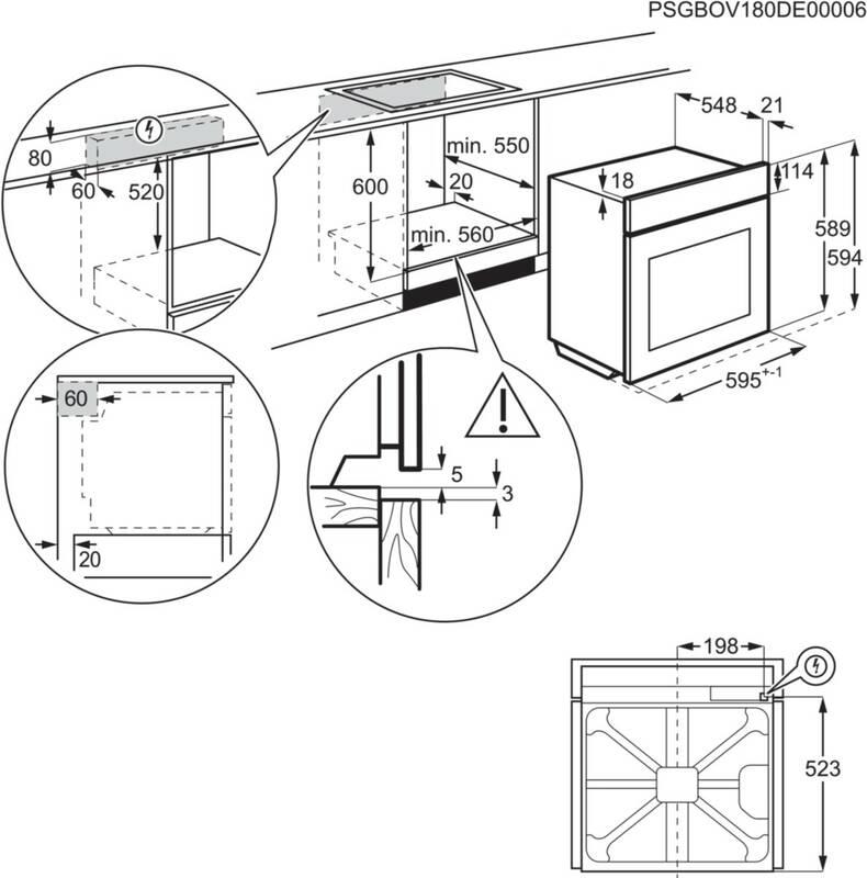 Trouba Zanussi ZOB65802XU nerez, Trouba, Zanussi, ZOB65802XU, nerez