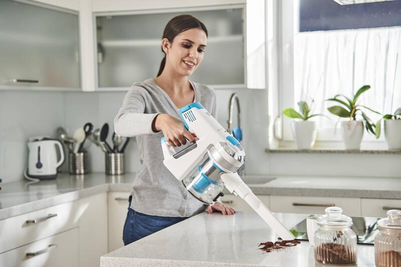 Tyčový vysavač Rovus INVICTUS modrý