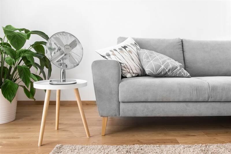 Ventilátor stolní Sencor SFE 2540SL nerez