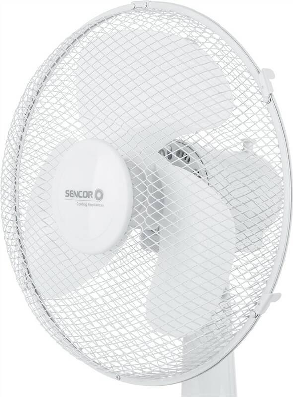 Ventilátor stolní Sencor SFE 3027WH bílý