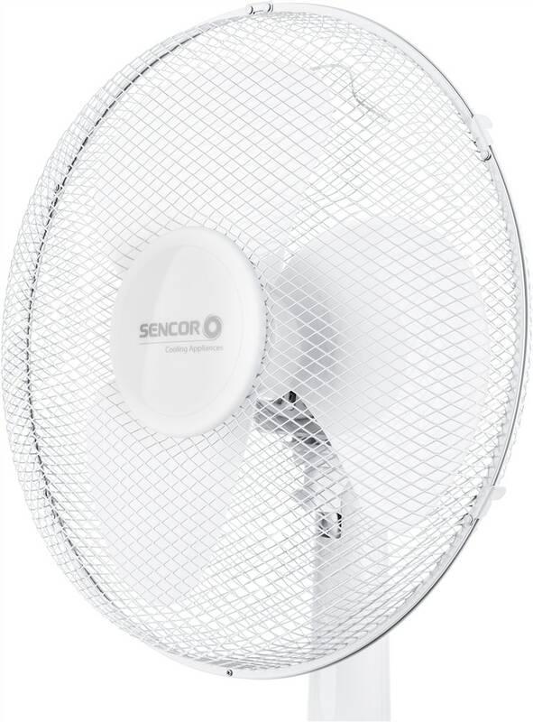 Ventilátor stolní Sencor SFE 4037WH bílý