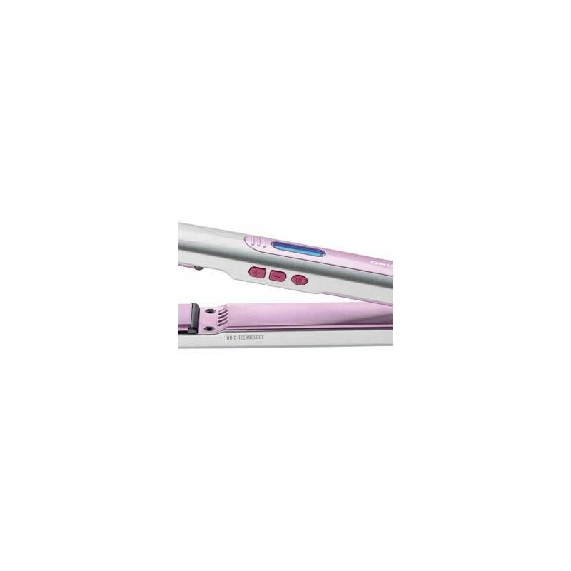 Žehlička na vlasy Grundig Glam Style HS5630 stříbrná růžová