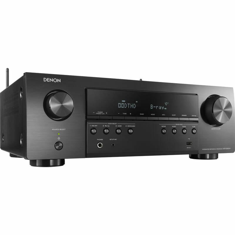 AV Receiver Denon AVR-S650H set reproduktorů Polk černý