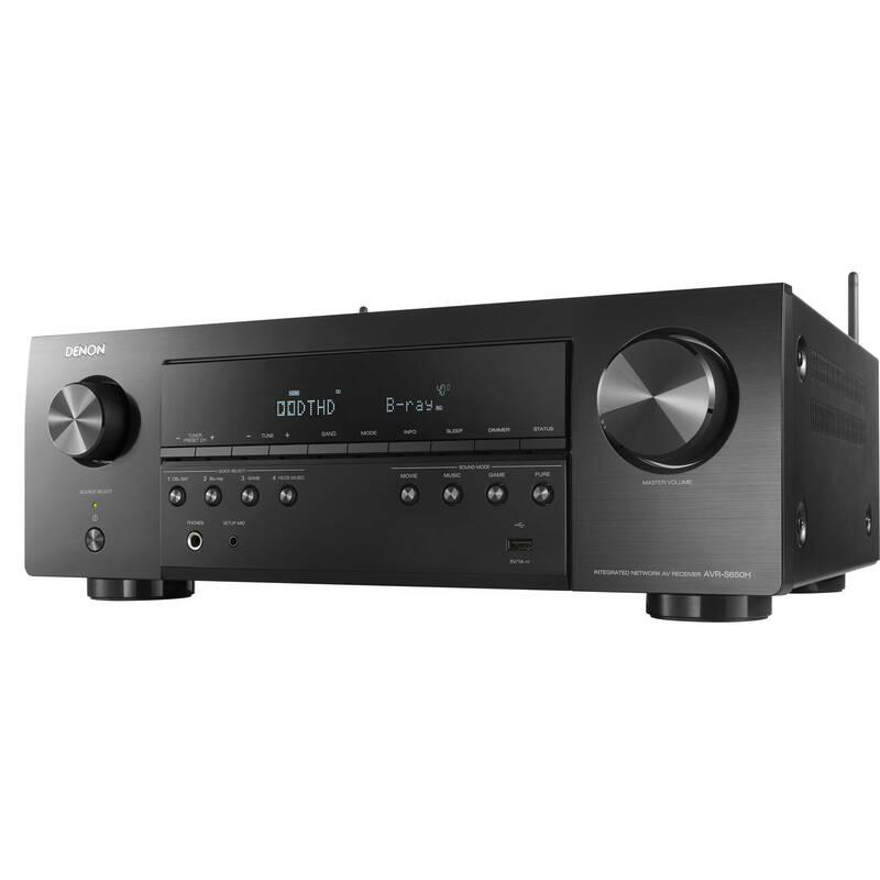AV Receiver Denon AVR-S650H set reproduktorů Polk černý