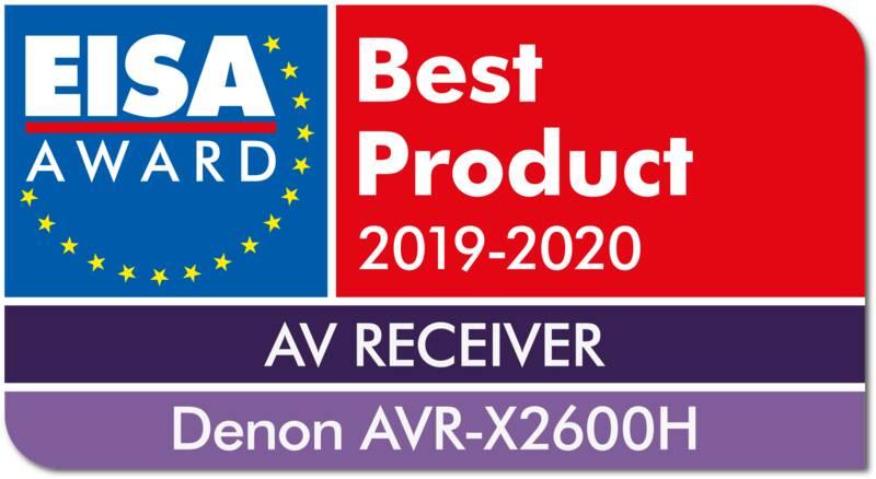 AV Receiver Denon AVR-X2600H černý