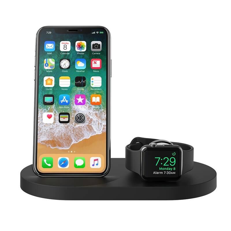 Bezdrátová nabíječka Belkin Boost Up pro iPhone Apple Watch USB-A port černá, Bezdrátová, nabíječka, Belkin, Boost, Up, pro, iPhone, Apple, Watch, USB-A, port, černá