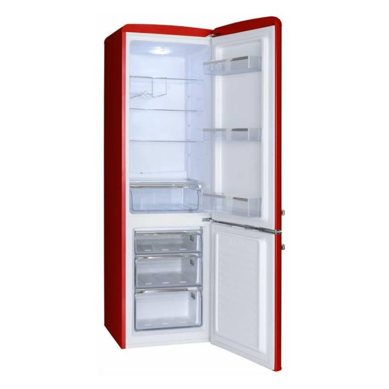 Chladnička s mrazničkou Amica KGCR 387100 R červená