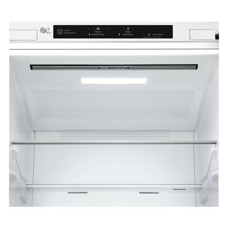 Chladnička s mrazničkou LG GBB71SWEFN bílá