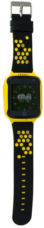 Chytré hodinky Helmer LK 707 dětské s GPS lokátorem žlutý, Chytré, hodinky, Helmer, LK, 707, dětské, s, GPS, lokátorem, žlutý
