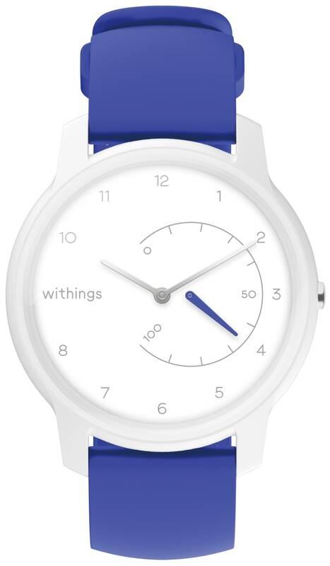 Chytré hodinky Withings Move modrá, Chytré, hodinky, Withings, Move, modrá