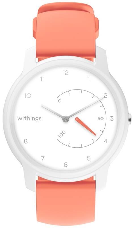 Chytré hodinky Withings Move růžová, Chytré, hodinky, Withings, Move, růžová