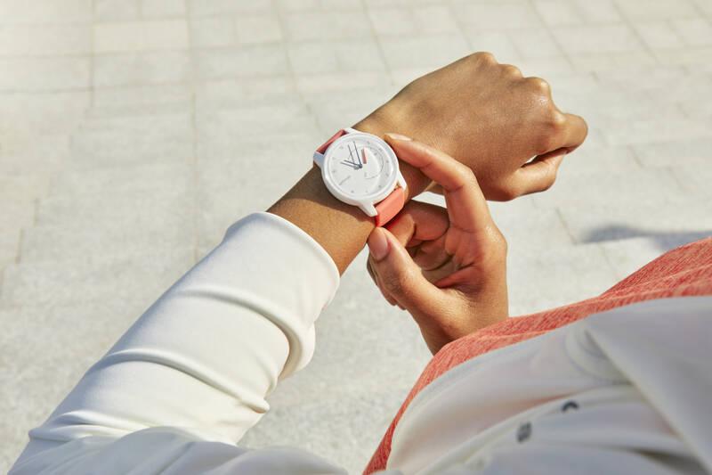 Chytré hodinky Withings Move růžová