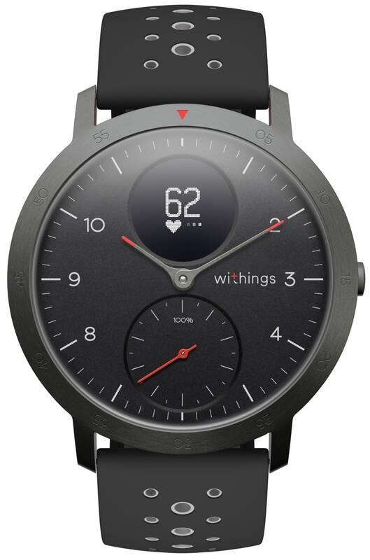 Chytré hodinky Withings Steel HR Sport černá