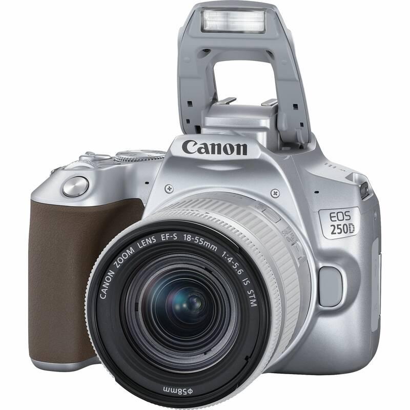 Digitální fotoaparát Canon EOS 250D 18-55 IS STM stříbrný, Digitální, fotoaparát, Canon, EOS, 250D, 18-55, IS, STM, stříbrný
