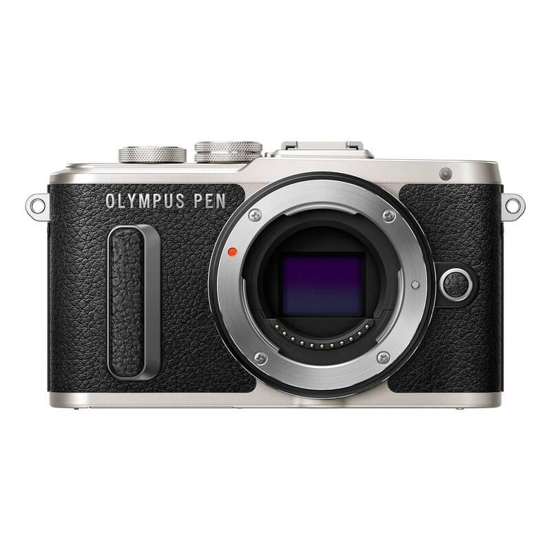 Digitální fotoaparát Olympus E-PL8 14-42 Kit černý stříbrný