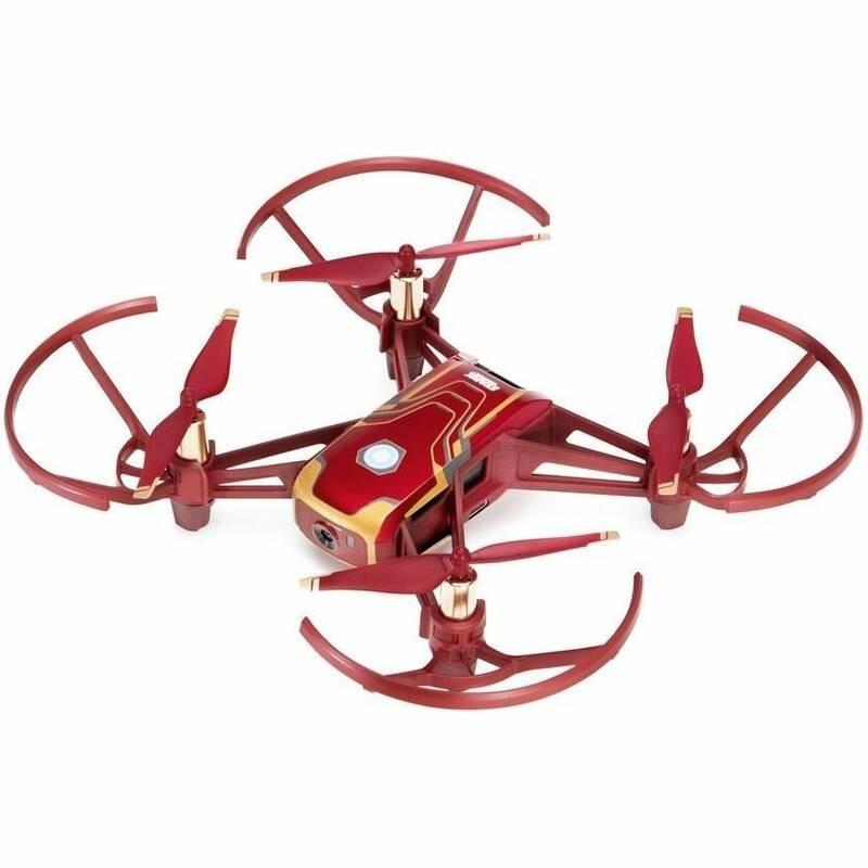 Dron Ryze Tech Tello - Iron Man Edition červený zlatý