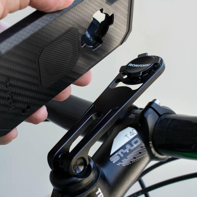 Držák na mobil Rokform V4 Pro-Series hliníkový, na kolo černý