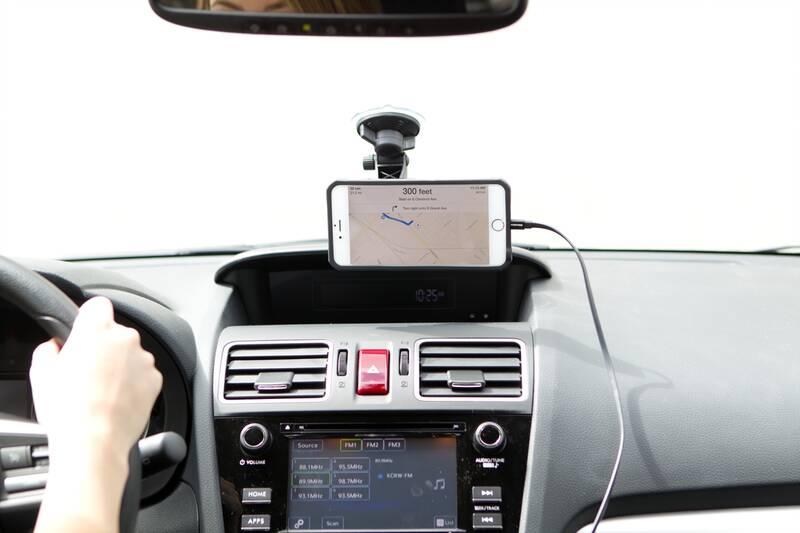 Držák na mobil Rokform Windshield na okno černý