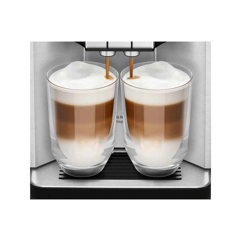 Espresso Siemens TQ507R03 černé nerez