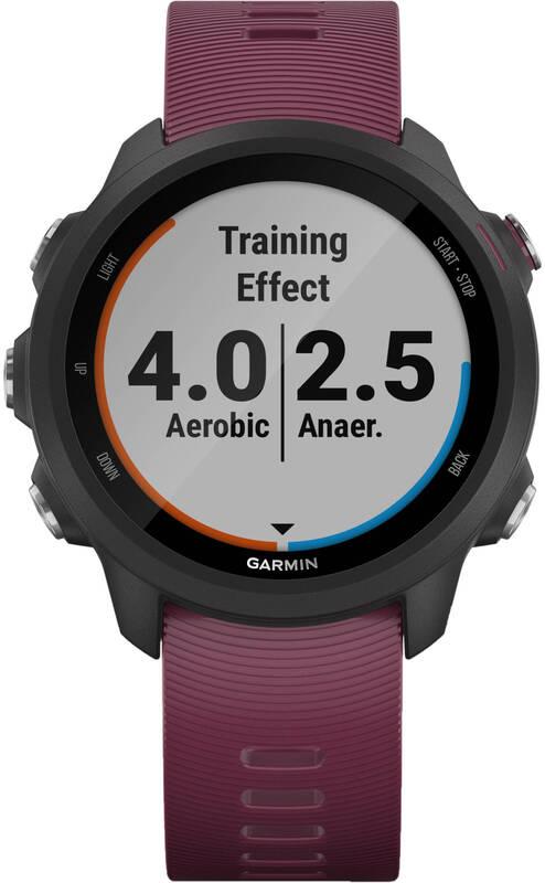 GPS hodinky Garmin Forerunner 245 Optic vínové