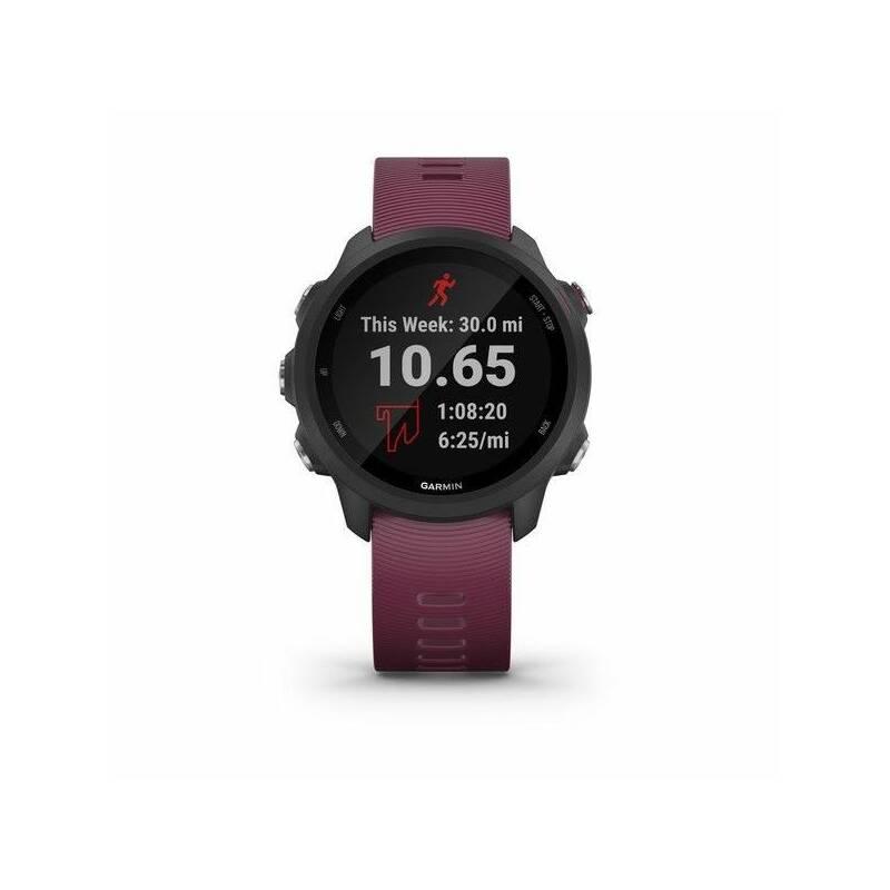 GPS hodinky Garmin Forerunner 245 Optic vínové