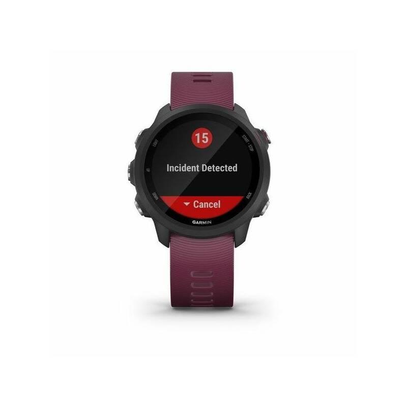 GPS hodinky Garmin Forerunner 245 Optic vínové