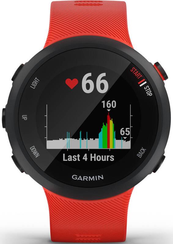 GPS hodinky Garmin Forerunner 45 Optic červené
