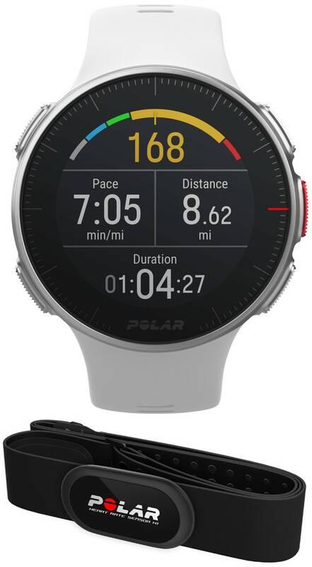 GPS hodinky Polar Vantage V s hrudním pásem bílá, GPS, hodinky, Polar, Vantage, V, s, hrudním, pásem, bílá