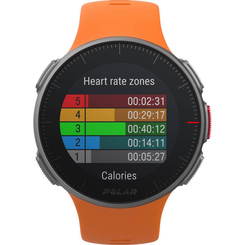 GPS hodinky Polar Vantage V s hrudním pásem oranžová, GPS, hodinky, Polar, Vantage, V, s, hrudním, pásem, oranžová