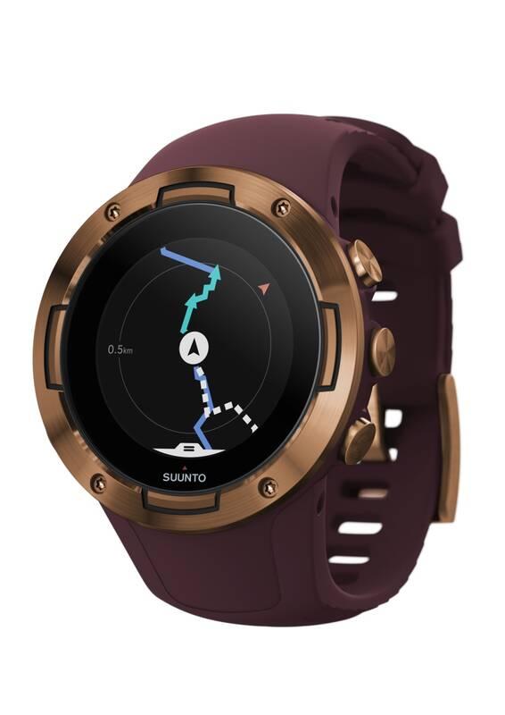 GPS hodinky Suunto 5 - Burgundy Copper